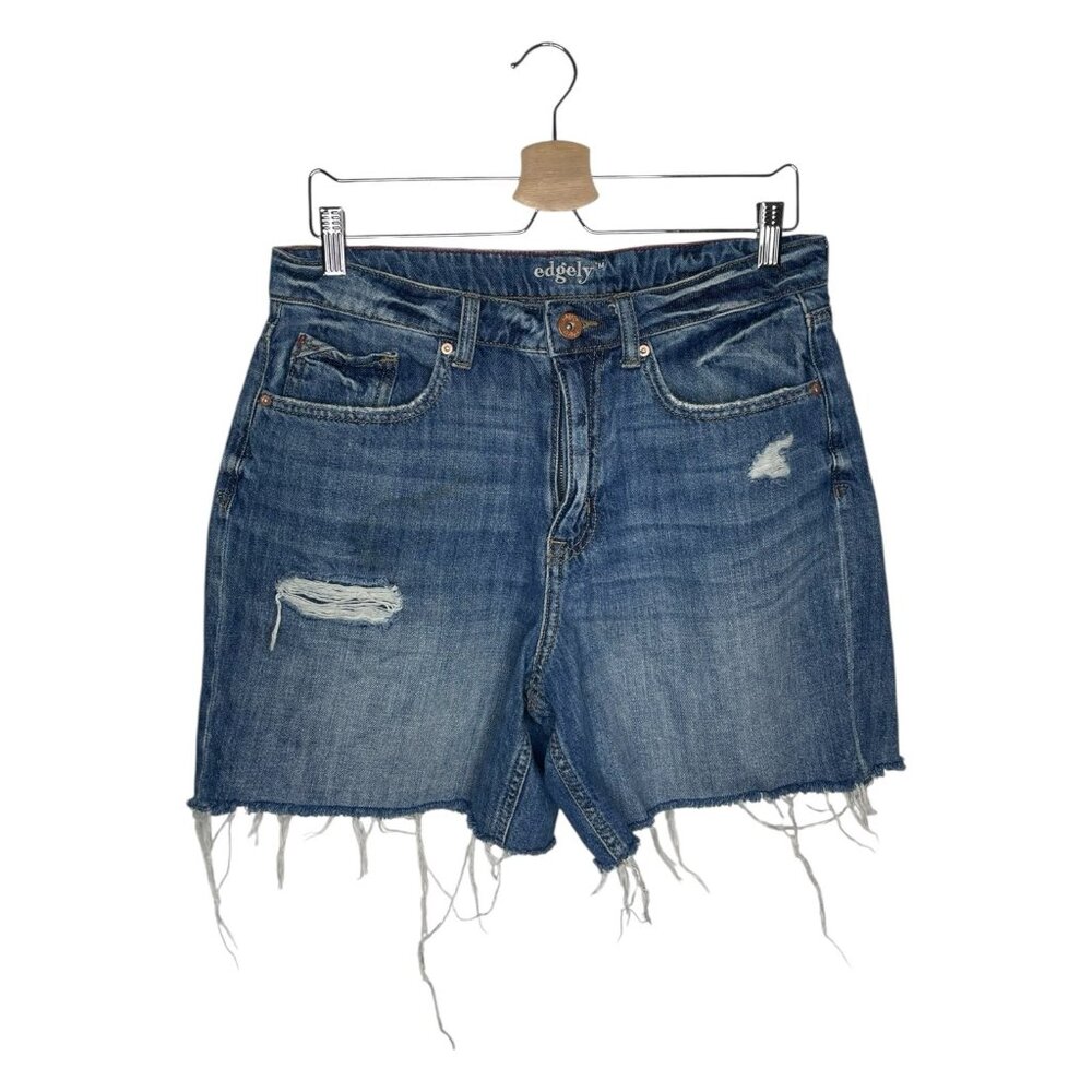 Edgely High Rise Jean Shorts Size 12